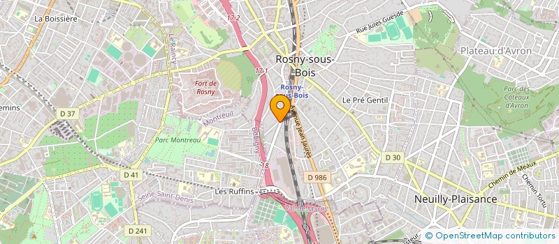 localisation de l'entreprise MONSIEUR MAXIM PRODAN  ROSNY-SOUS-BOIS