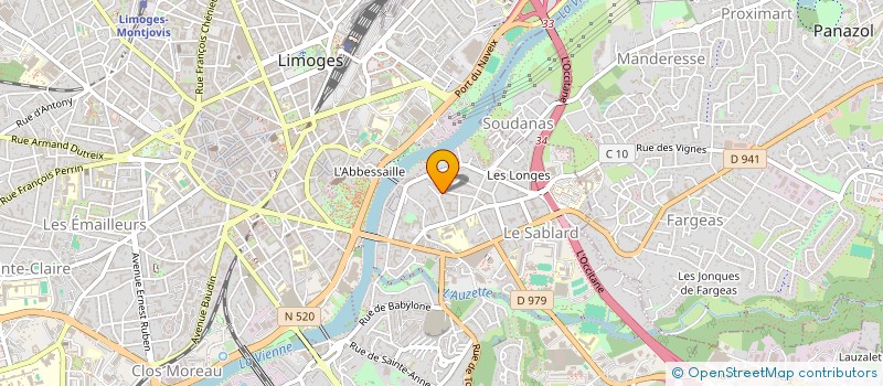 localisation de l'entreprise MONSIEUR MAXIM ROSCA à LIMOGES