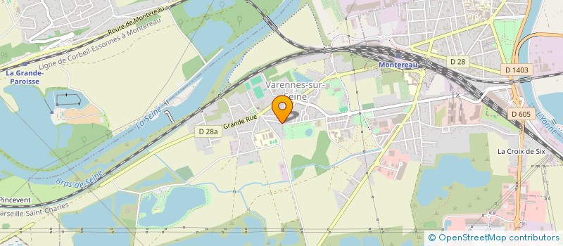 localisation de l'entreprise MONSIEUR MAXIM SOFRONE  VARENNES-SUR-SEINE