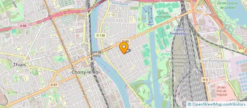 localisation de l'entreprise MONSIEUR MAXIM STEFIRTA à CHOISY-LE-ROI