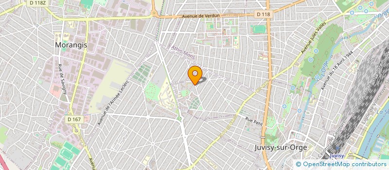 localisation de l'entreprise MONSIEUR MAXIM VRABII  JUVISY-SUR-ORGE