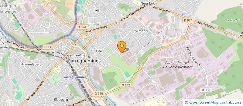 localisation de l'entreprise MONSIEUR MAXIM ZIMIN  SARREGUEMINES