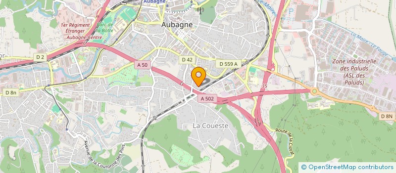 localisation de l'entreprise MONSIEUR MAXIME ABBOU à AUBAGNE