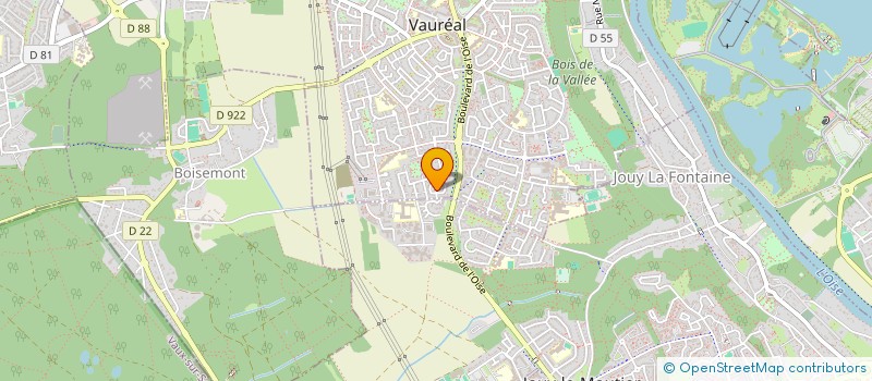 localisation de l'entreprise MONSIEUR MAXIME ACCART  VAUREAL