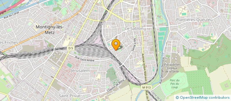 localisation de l'entreprise MONSIEUR MAXIME ACQUART  NANCY