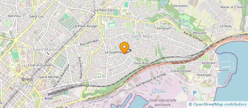 localisation de l'entreprise MONSIEUR MAXIME ADAM à BREST