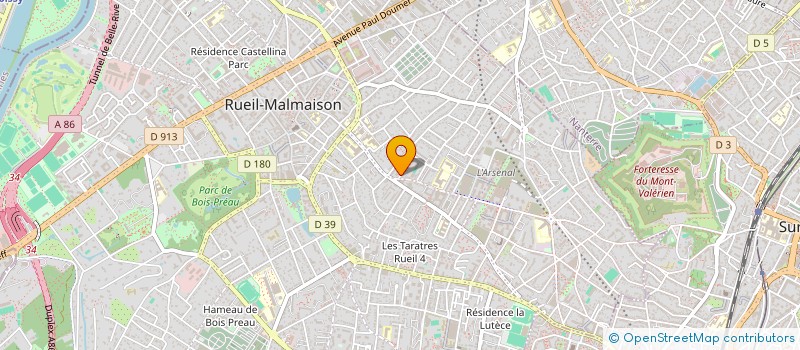 localisation de l'entreprise MONSIEUR MAXIME ADAM à RUEIL-MALMAISON