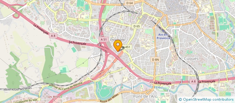 localisation de l'entreprise MONSIEUR MAXIME ADEL à AIX-EN-PROVENCE