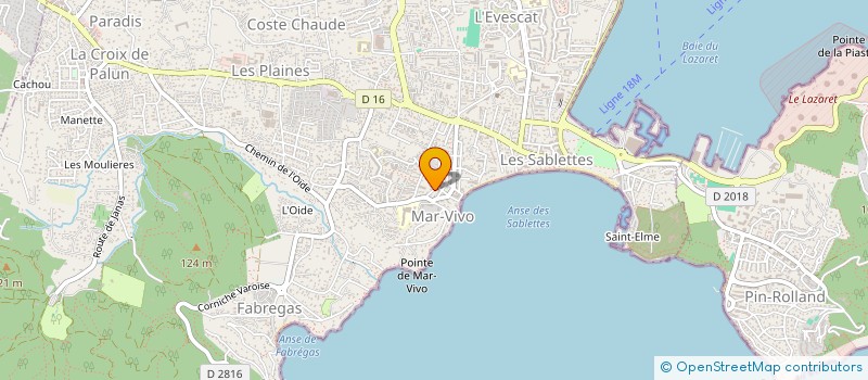 localisation de l'entreprise MONSIEUR MAXIME AILLAUD à LA SEYNE-SUR-MER
