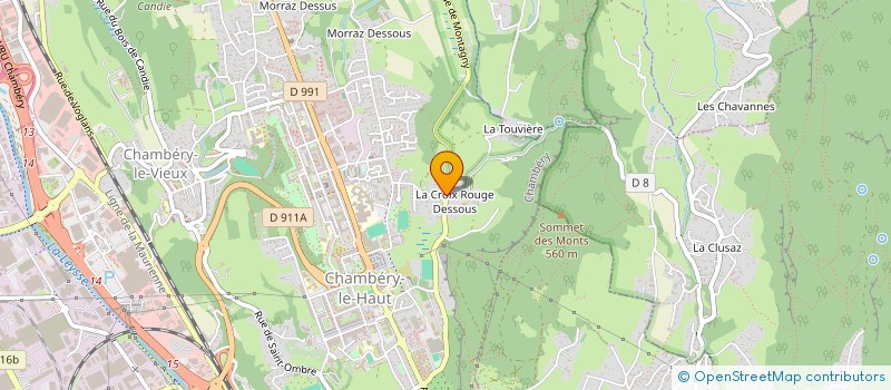 localisation de l'entreprise MONSIEUR MAXIME ALBRECHT  CHAMBERY