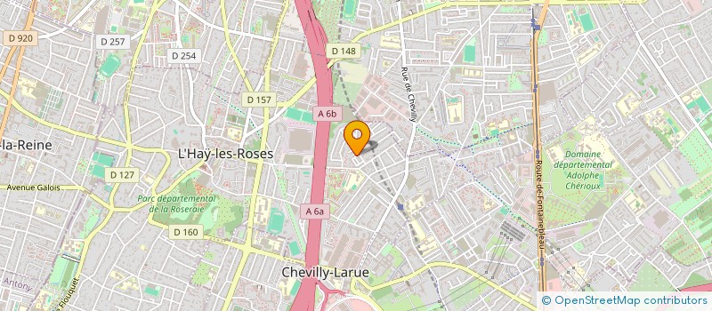 localisation de l'entreprise MONSIEUR MAXIME ALEJANDRO  L'HAY-LES-ROSES