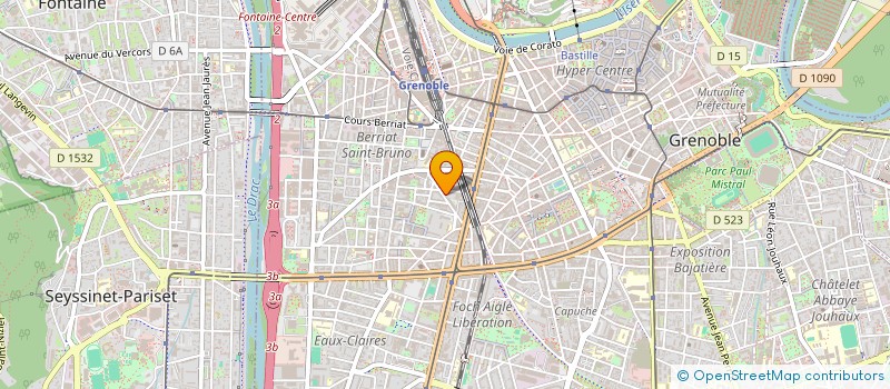 localisation de l'entreprise MONSIEUR MAXIME ALEXANDRE CORRE à GRENOBLE