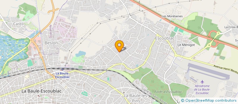 localisation de l'entreprise MONSIEUR MAXIME-ALEXANDRE FANCHINI à LA BAULE-ESCOUBLAC
