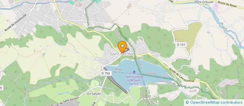 localisation de l'entreprise MONSIEUR MAXIME ALGANS  SEMALENS