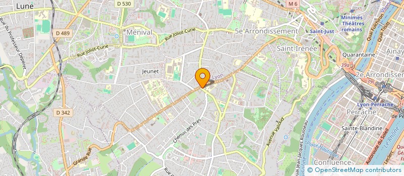 localisation de l'entreprise MONSIEUR MAXIME ALGOUD à SAINTE-FOY-LES-LYON