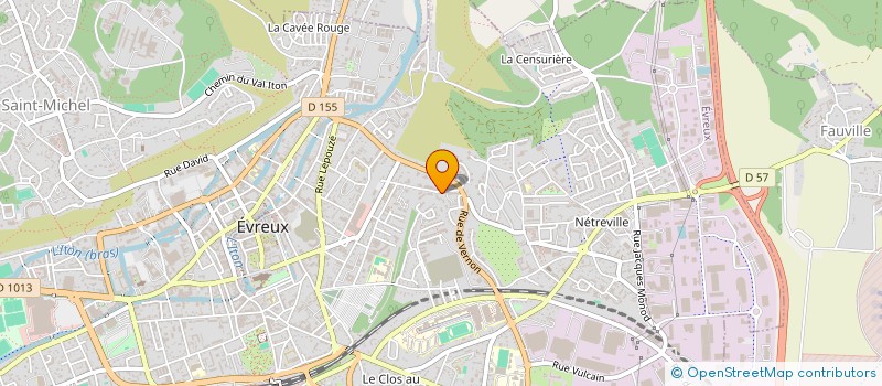 localisation de l'entreprise MONSIEUR MAXIME ALIBERT  EVREUX