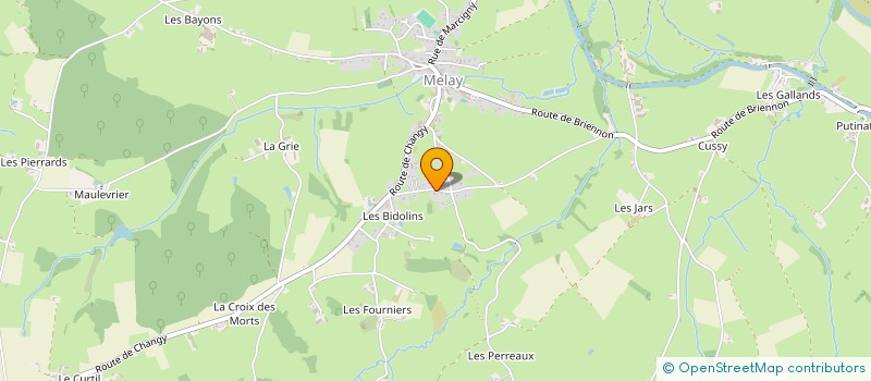 localisation de l'entreprise MONSIEUR MAXIME ALLAGNON  MELAY