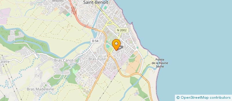 localisation de l'entreprise MONSIEUR MAXIME ALLANE  SAINT-BENOIT