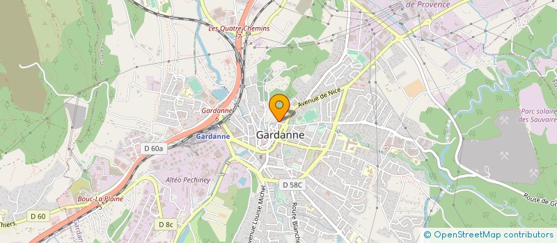 localisation de l'entreprise MONSIEUR MAXIME ALLEGRE  PLAN-DE-CUQUES