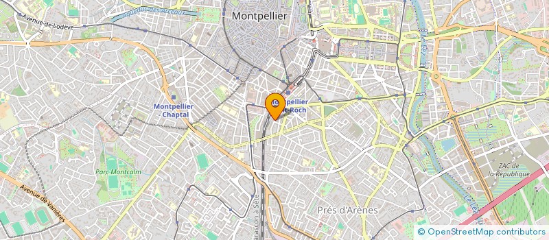 localisation de l'entreprise MONSIEUR MAXIME ALLIBERT MAXIME à MONTPELLIER