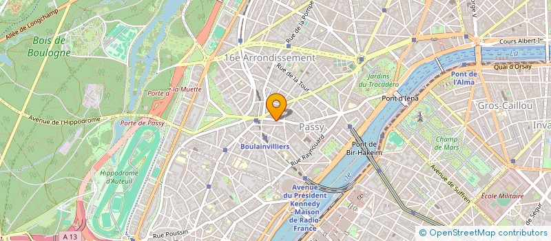 localisation de l'entreprise MONSIEUR MAXIME ALVES  PARIS