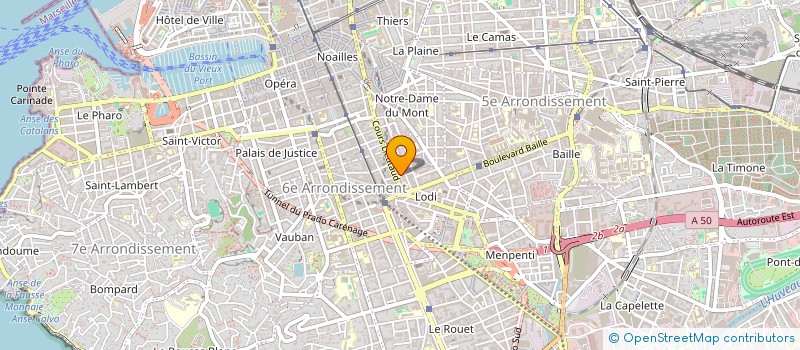 localisation de l'entreprise MONSIEUR MAXIME ALVES à MARSEILLE
