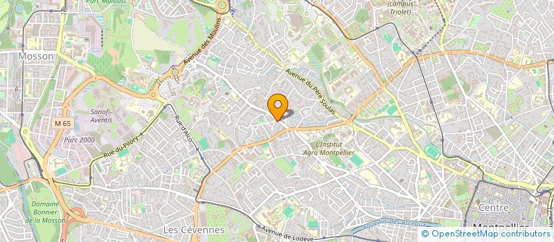 localisation de l'entreprise MONSIEUR MAXIME AMBERNY à MONTPELLIER