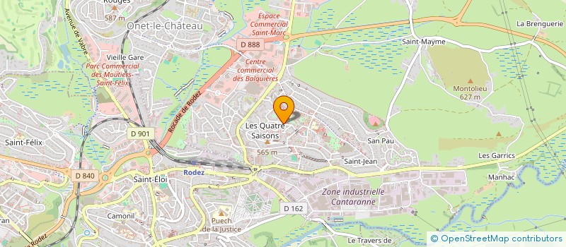 localisation de l'entreprise MONSIEUR MAXIME AMBLARD  ONET-LE-CHATEAU