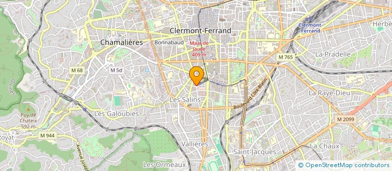 localisation de l'entreprise MONSIEUR MAXIME AMEIL  CLERMONT-FERRAND