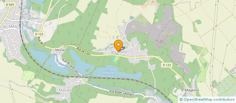 localisation de l'entreprise MONSIEUR MAXIME AMRI  SAINT-VAAST-LES-MELLO