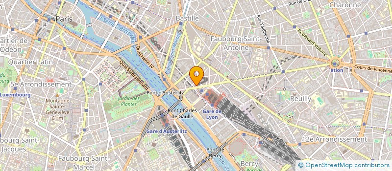 localisation de l'entreprise MONSIEUR MAXIME ANDRE  PARIS