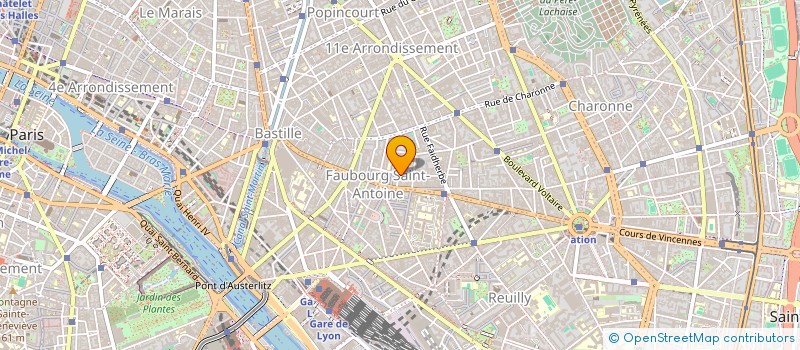 localisation de l'entreprise MONSIEUR MAXIME ANDREAE  PARIS