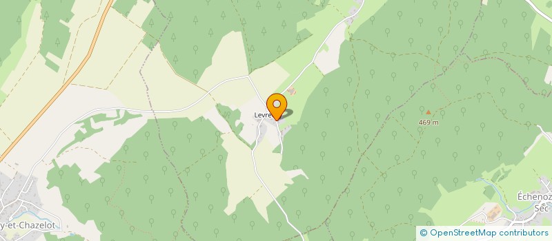 localisation de l'entreprise MONSIEUR MAXIME ANDREY  VELLEGUINDRY-ET-LEVRECEY