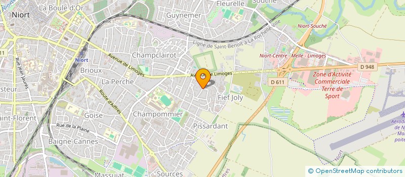 localisation de l'entreprise MONSIEUR MAXIME ANGELONI  NIORT