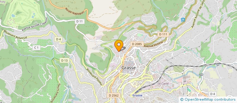 localisation de l'entreprise MONSIEUR MAXIME ANGELOV  GRASSE