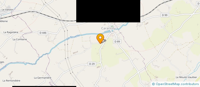 localisation de l'entreprise MONSIEUR MAXIME ANGOT  CARANTILLY