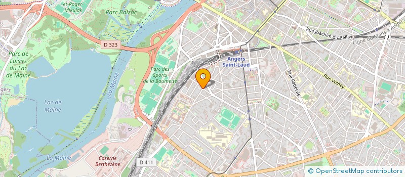 localisation de l'entreprise MONSIEUR MAXIME ANGOT à ANGERS