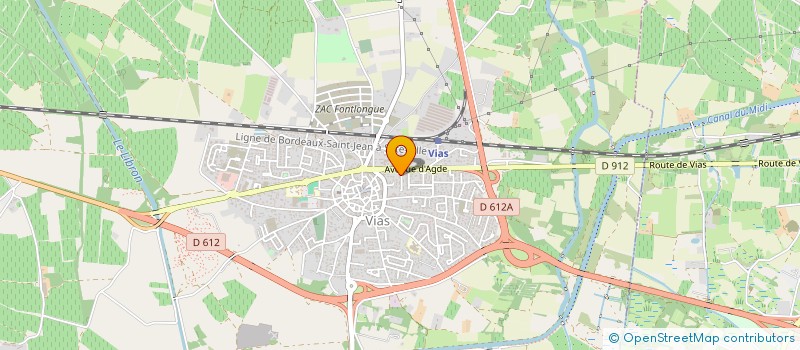 localisation de l'entreprise MONSIEUR MAXIME ANSALDI  VIAS