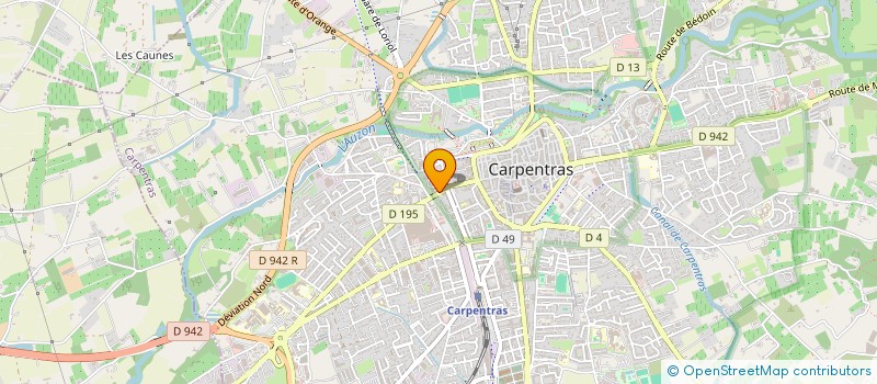 localisation de l'entreprise MONSIEUR MAXIME ANTHEAUME à CARPENTRAS