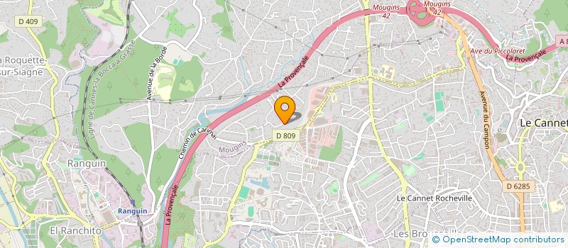 localisation de l'entreprise MONSIEUR MAXIME ANTOINE NAUDY à MOUGINS