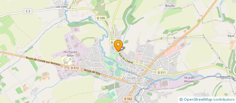 localisation de l'entreprise MONSIEUR MAXIME ANTONELLI  CONDE-EN-NORMANDIE