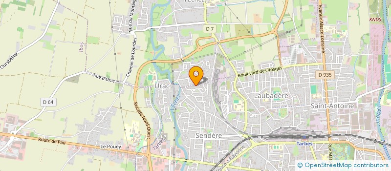 localisation de l'entreprise MONSIEUR MAXIME ARASSUS  TARBES