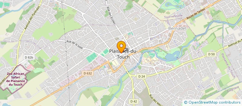 localisation de l'entreprise MONSIEUR MAXIME ARBERET  PLAISANCE-DU-TOUCH