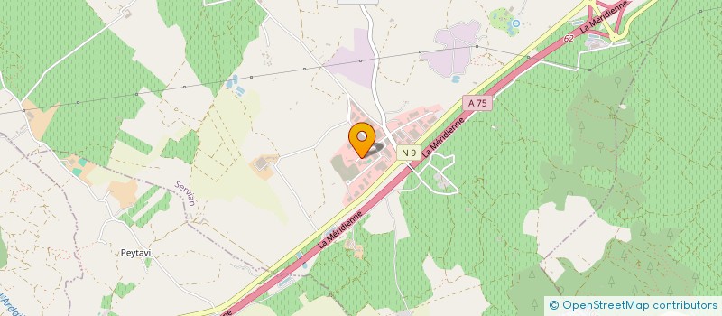 localisation de l'entreprise MONSIEUR MAXIME ARCAS  SERVIAN