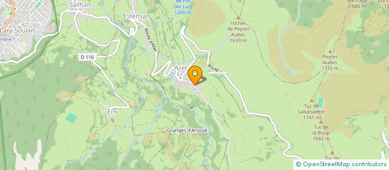 localisation de l'entreprise MONSIEUR MAXIME ARNAUD  AZET