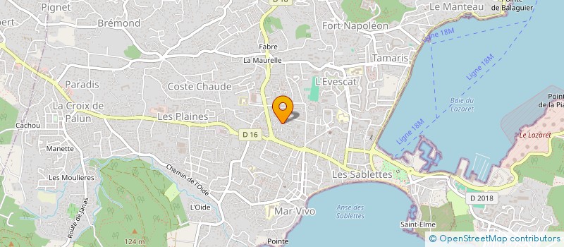 localisation de l'entreprise MONSIEUR MAXIME ARNOUX à LA SEYNE-SUR-MER