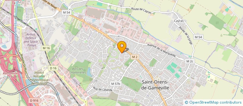 localisation de l'entreprise MONSIEUR MAXIME ARRESTAT à SAINT-ORENS-DE-GAMEVILLE