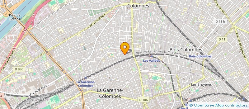 localisation de l'entreprise MONSIEUR MAXIME ATMANI à COLOMBES