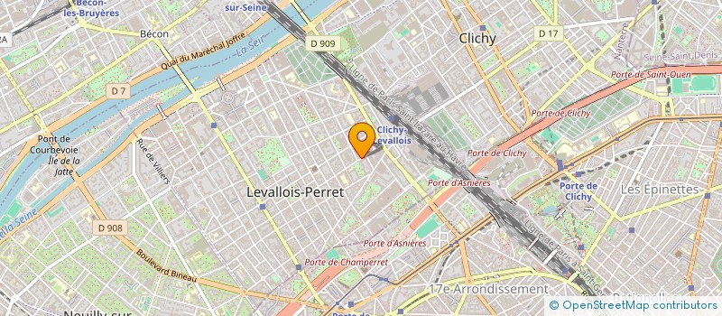 localisation de l'entreprise MONSIEUR MAXIME ATTALI à LEVALLOIS-PERRET