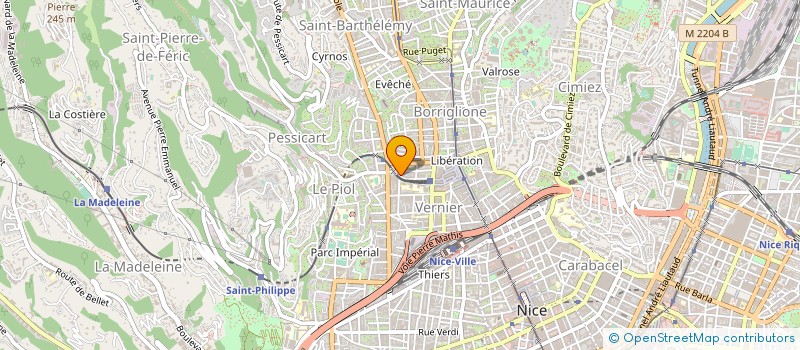 localisation de l'entreprise MONSIEUR MAXIME ATTON à NICE